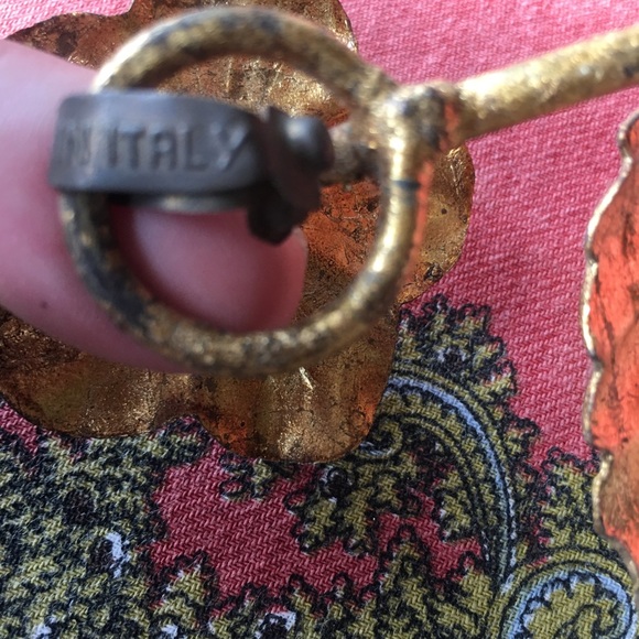 EUC Brass mixed metal hook Italy - Picture 4 of 4